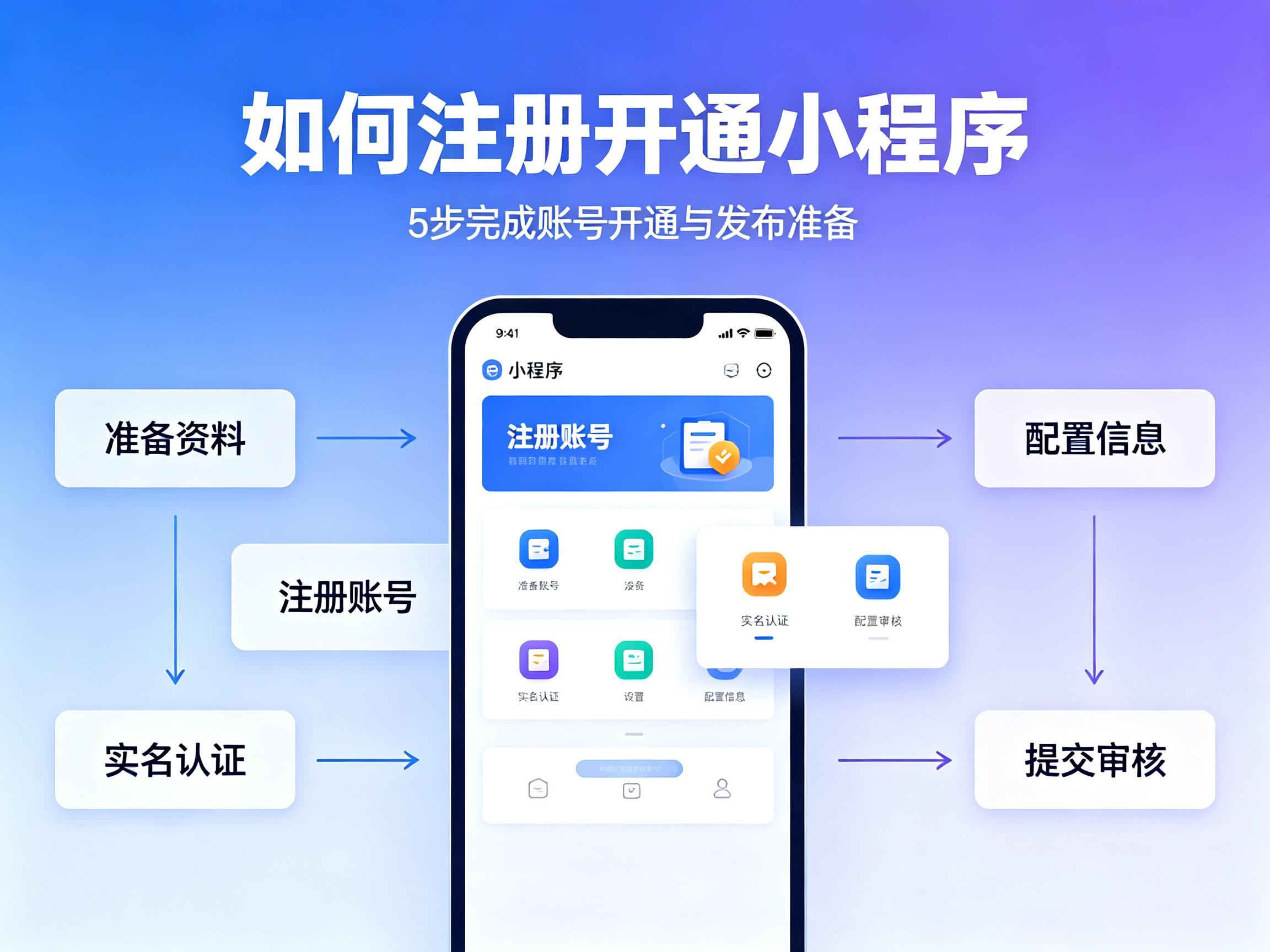 路环岛|如何注册开通备案一个小程序